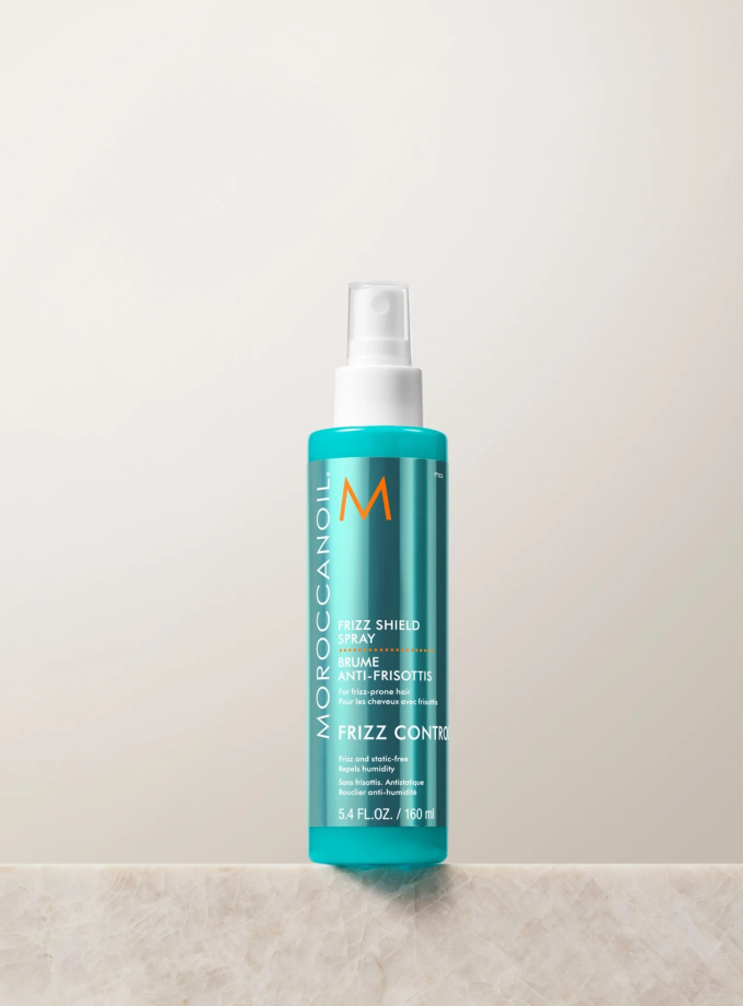 <b>MOROCCANOIL</b> </br> Plaukų šiaušimąsi kontroliuotantis purškiklis – Frizz Shield Spray
