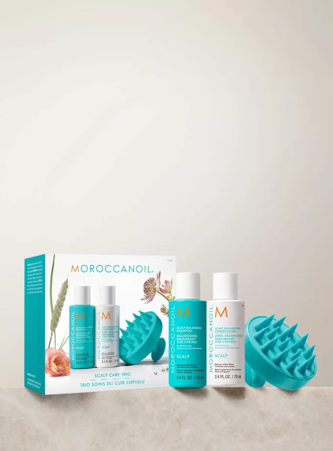 <b>MOROCCANOIL</b> </br> Balansuojamasis galvos odos produktų rinkinys - Scalp Discovery Set